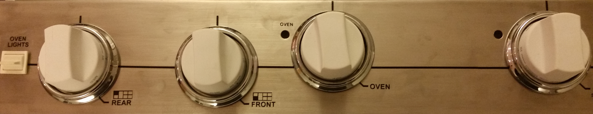 VIKING RANGE CONTROL PANEL